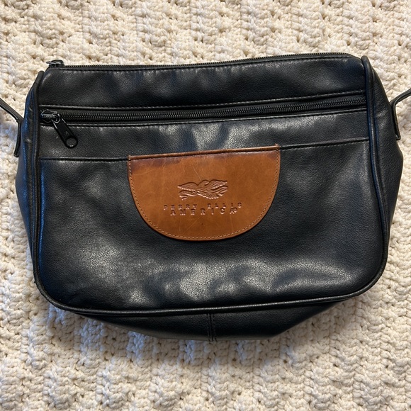 Vintage Black Perry Ellis shoulder bag - Picture 2 of 9